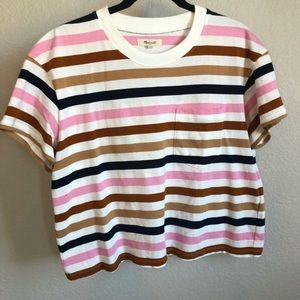 Easy Madewell Cropped Tee ~ Beatrice